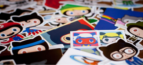 Imagem de desenhos do GIT e GitHub